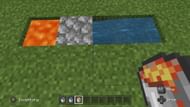 Cobblestone generators are incredibly simple and require no redstone-compatible blocks (Image via Mojang)